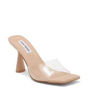 Revolve Steve Madden Elated Slide Sandal in Clear Lucite